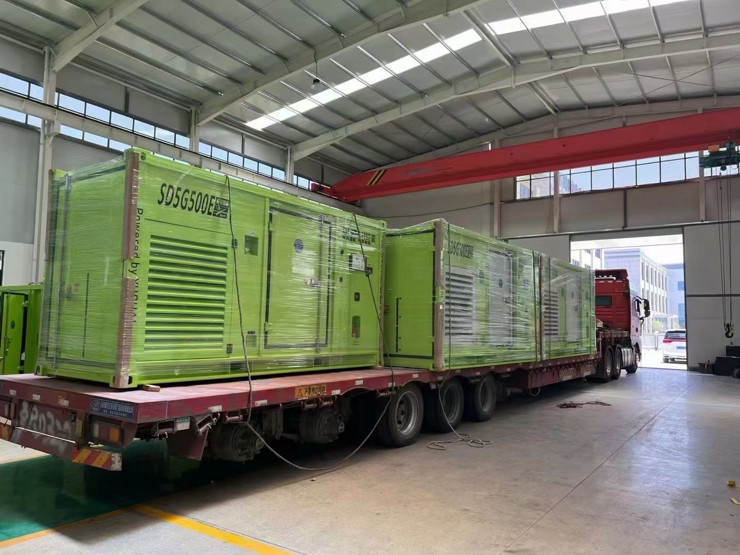 200-500KW中型大功率发电机出租